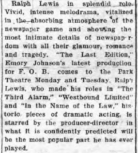 Medina, New York, Medina Daily Journal, 1st Jan 1926 Review